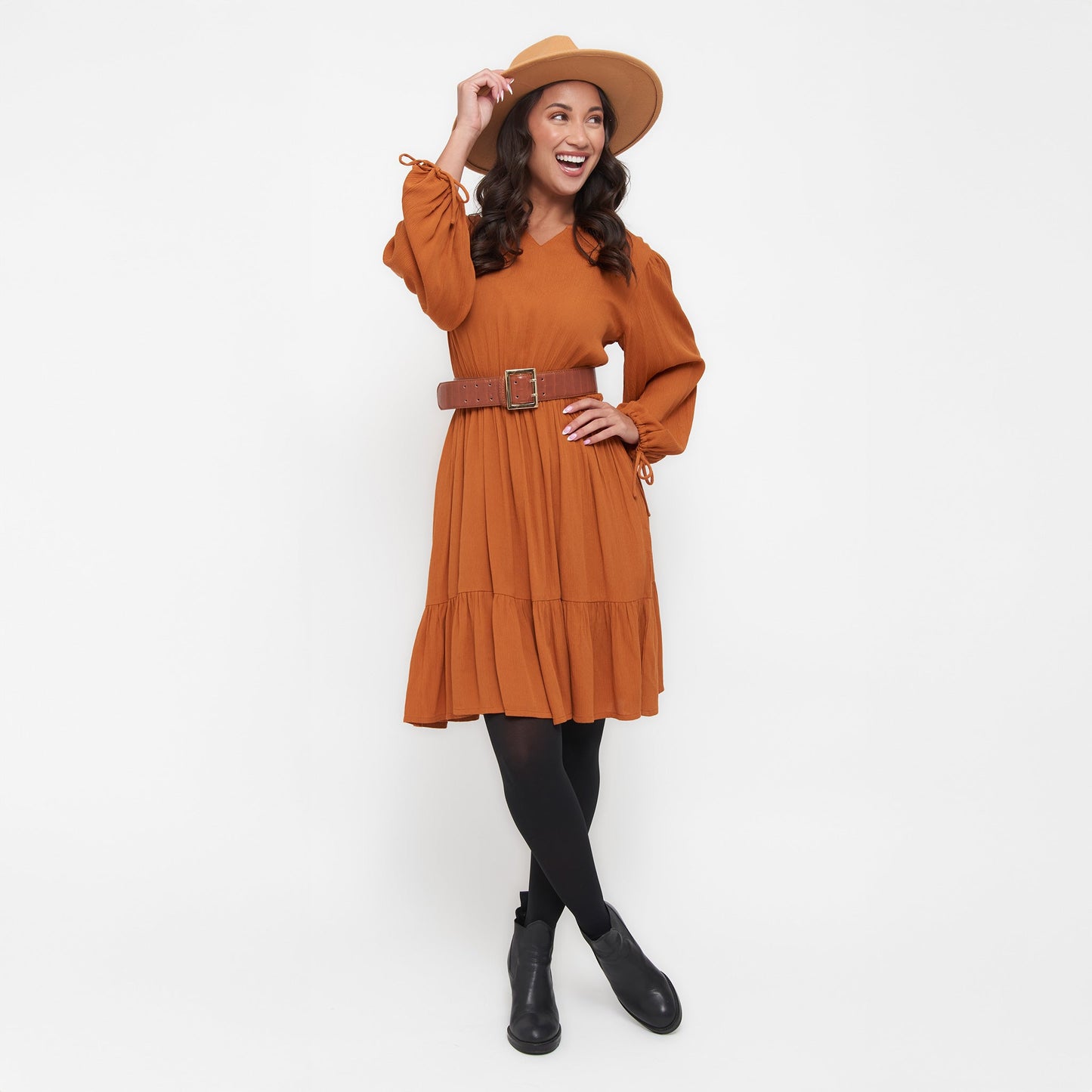 Clove Tiered Dress
