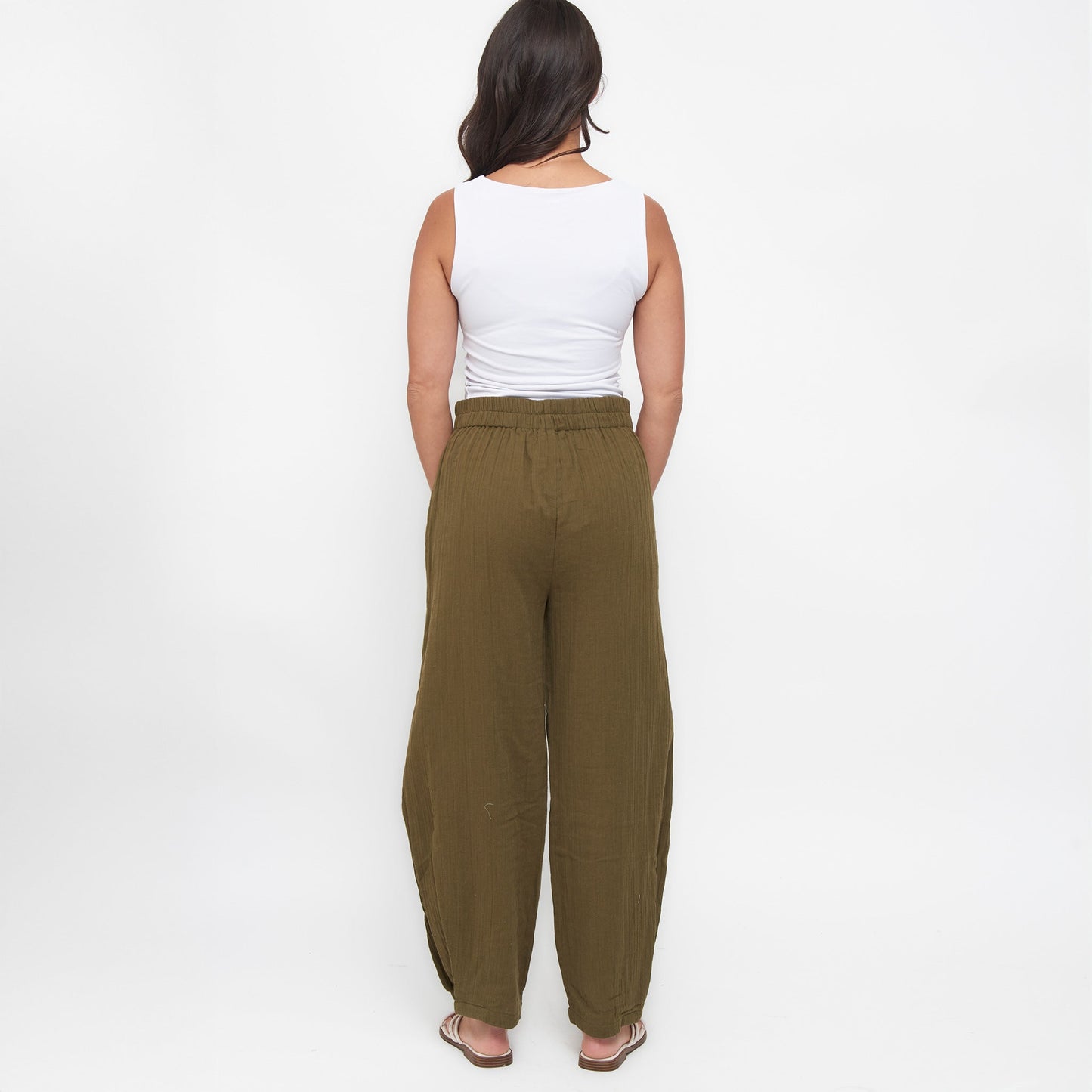 Jasmine Gauze Tapered Pants