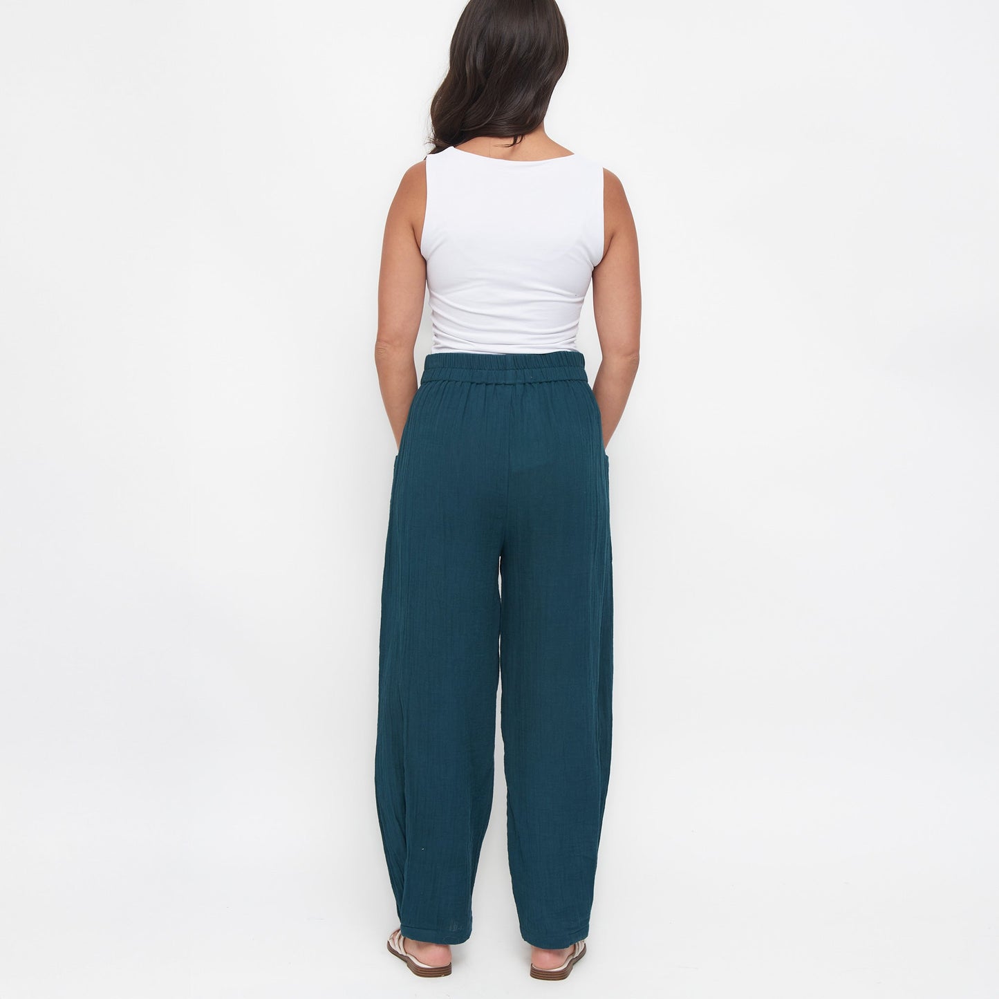 Jasmine Gauze Tapered Pants