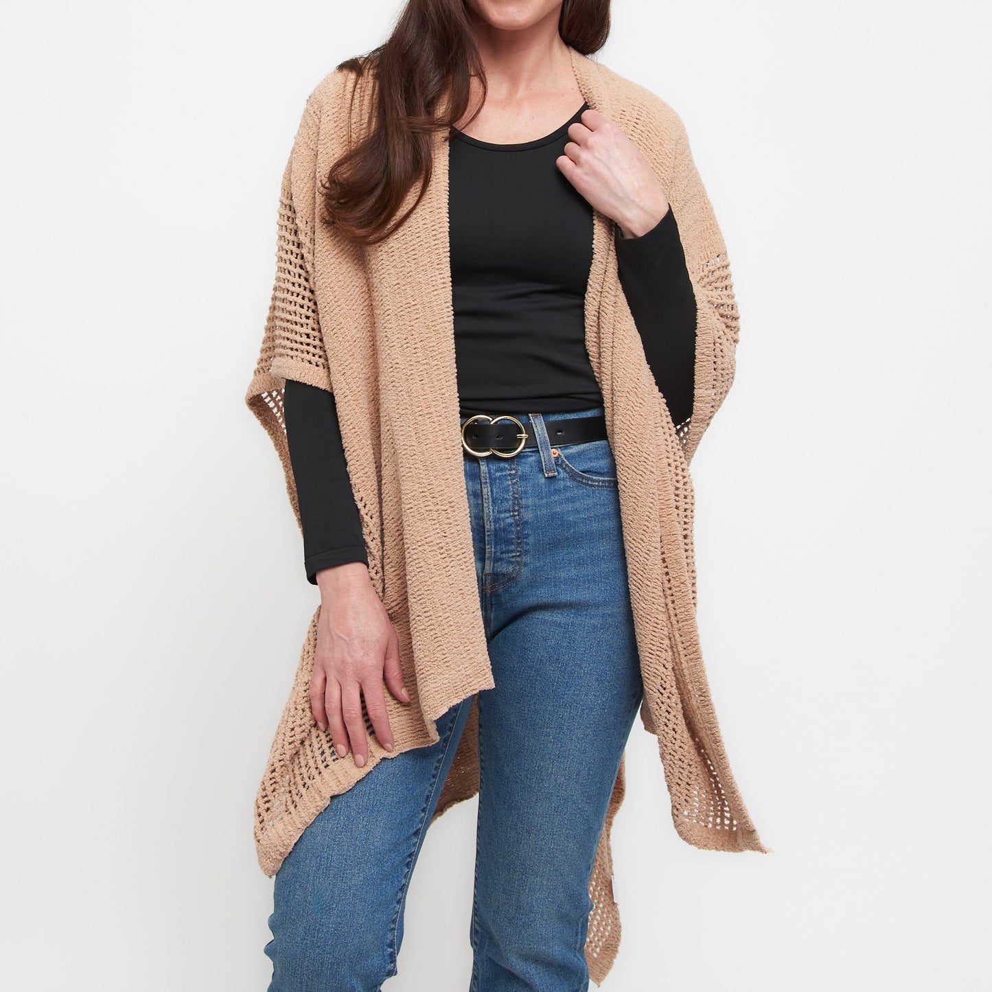 Presley Open Sweater Knit Wrap