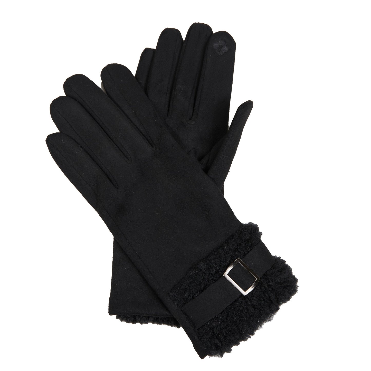 Morgan Teddy Bear Cuff Gloves