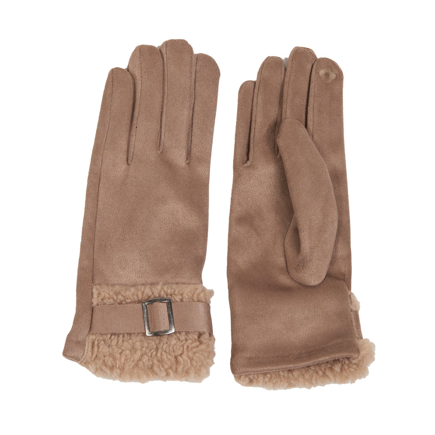 Morgan Teddy Bear Cuff Gloves