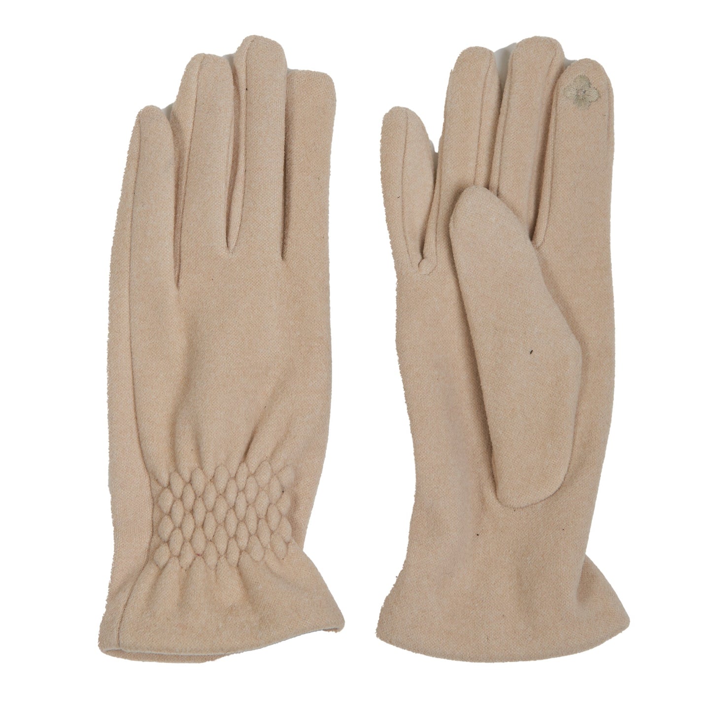 Rikki Fishtail Faux Suede Glove