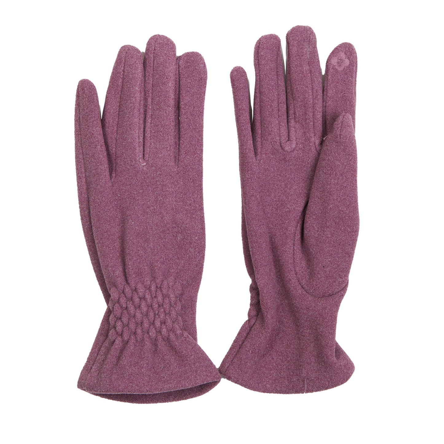 Rikki Fishtail Faux Suede Glove
