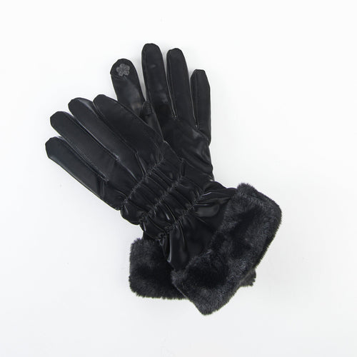 Spencer Faux Fur Cuff Gloves