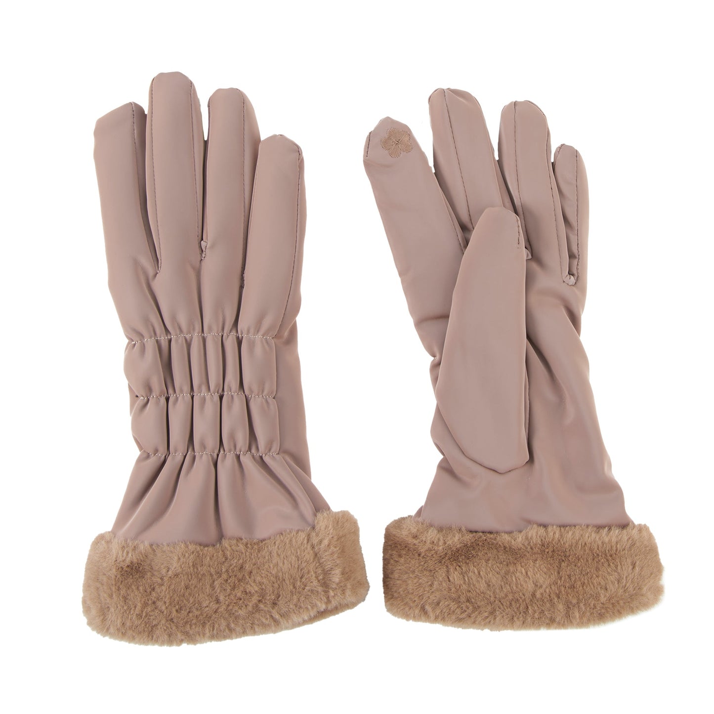 Spencer Faux Fur Cuff Gloves