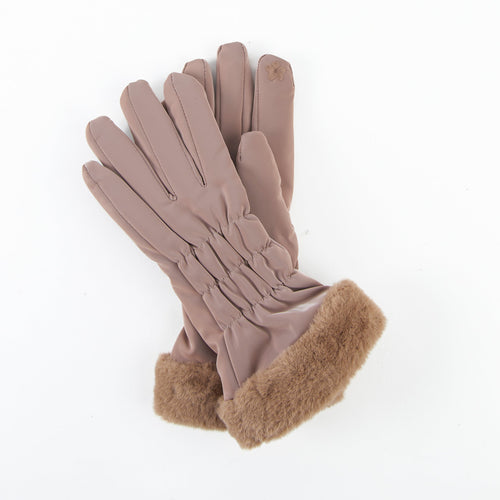 Spencer Faux Fur Cuff Gloves