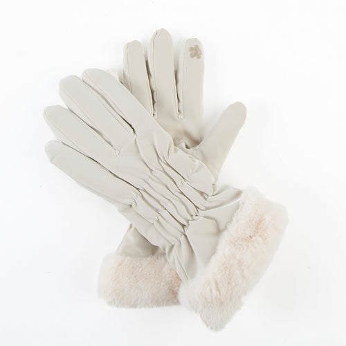 Spencer Faux Fur Cuff Gloves