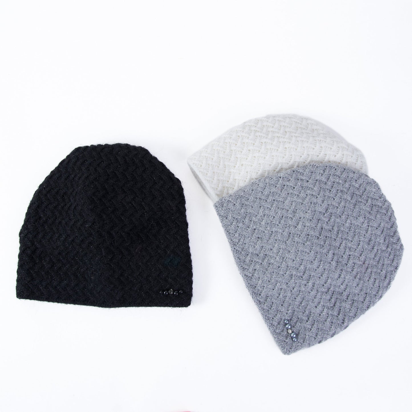 6 Piece Andi Wool Blend Beanie Assortment