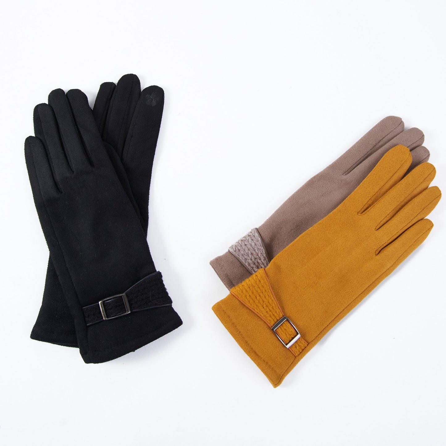 6 Piece Anna Belted Cuff Glove Assortment