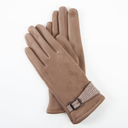 Anna Belted Cuff Gloves