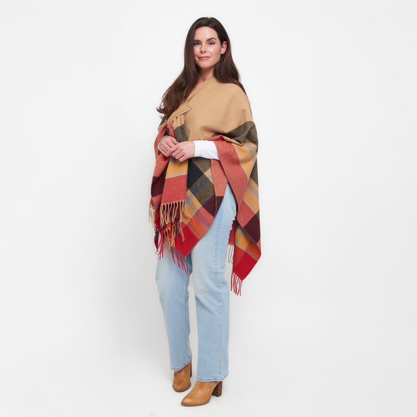 Sidney Fringe Wrap with Loop
