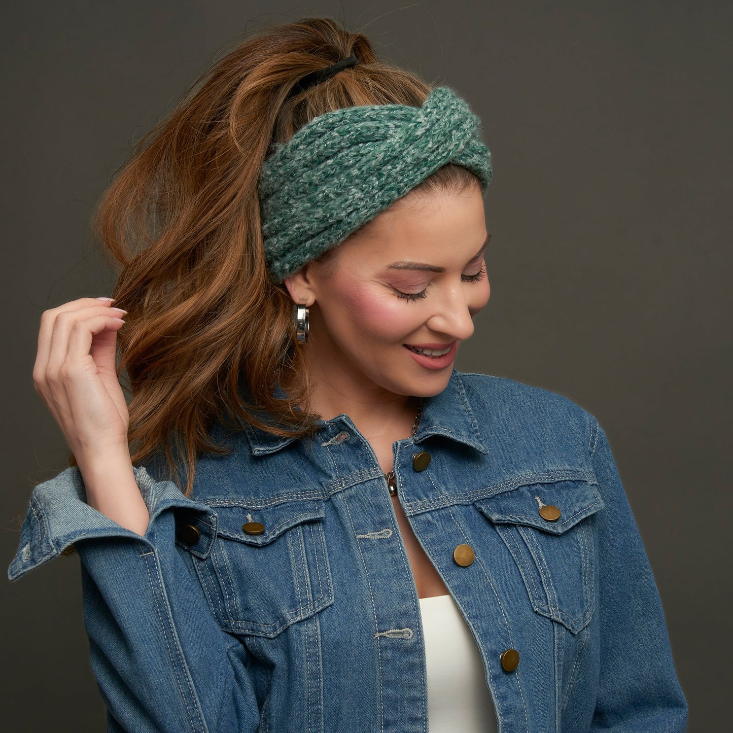 Errin Knit Twist Winter Headband