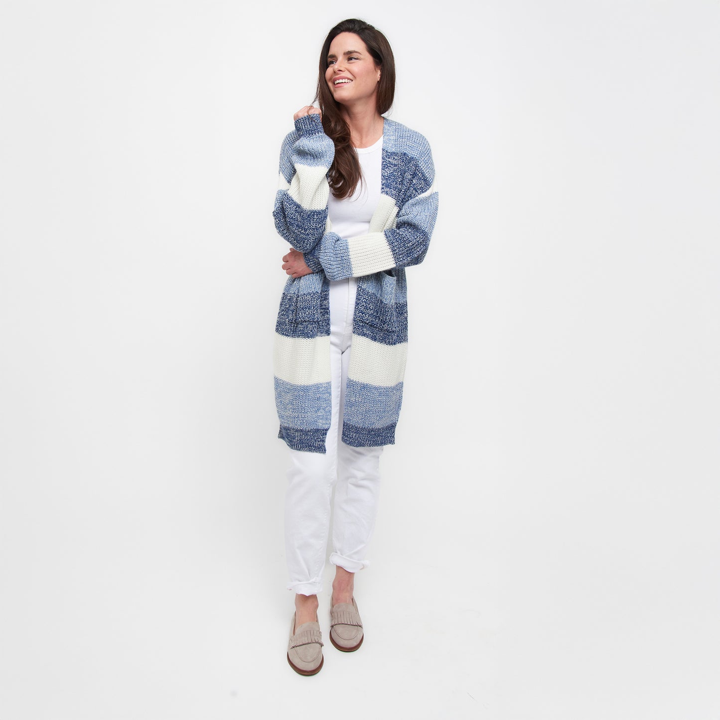 Greyson Color Block Cardigan