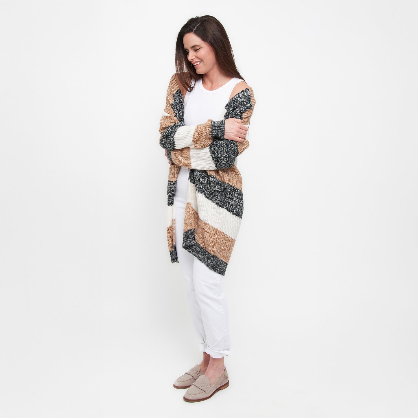 Greyson Color Block Cardigan