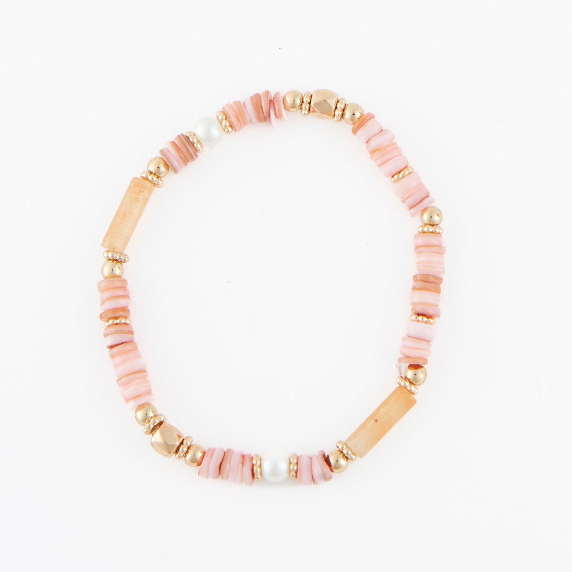 Carys Genuine Stone Stretch Bracelet