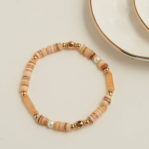 Carys Genuine Stone Stretch Bracelet