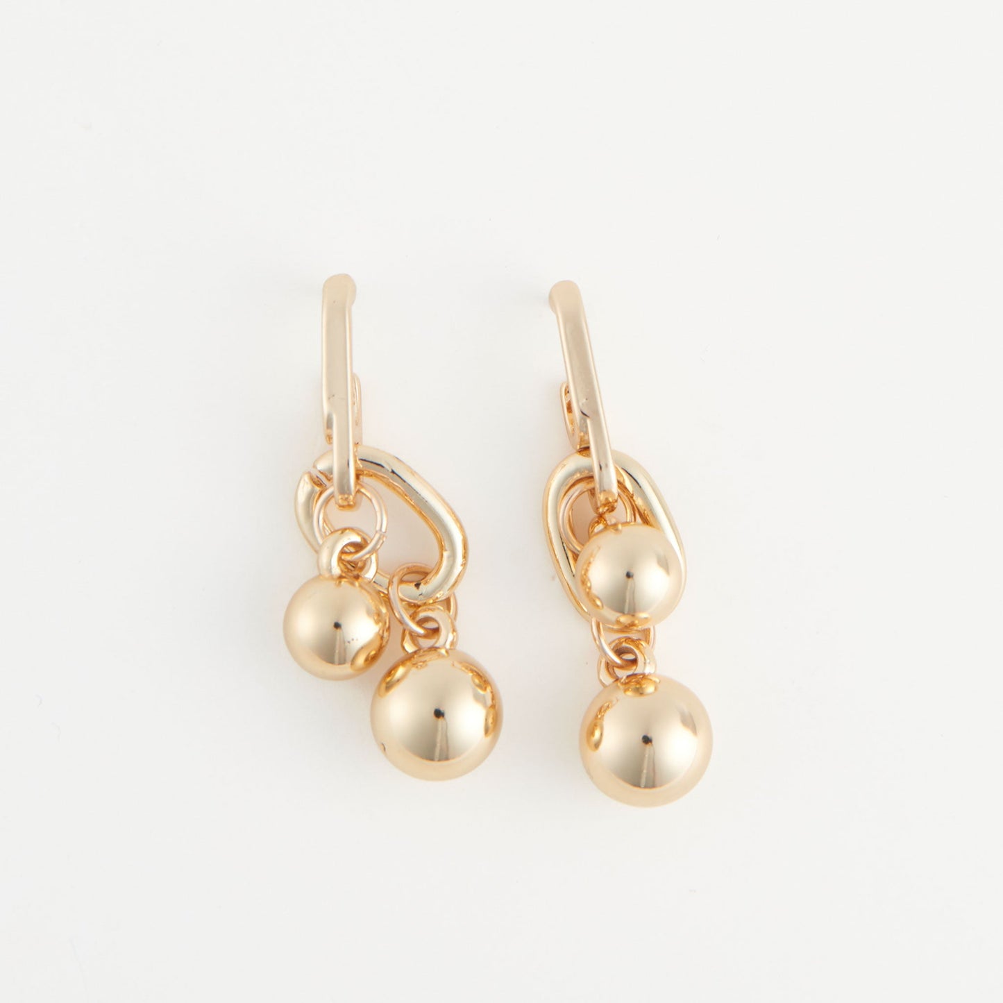 Rainey Oval Link Drop Earrings