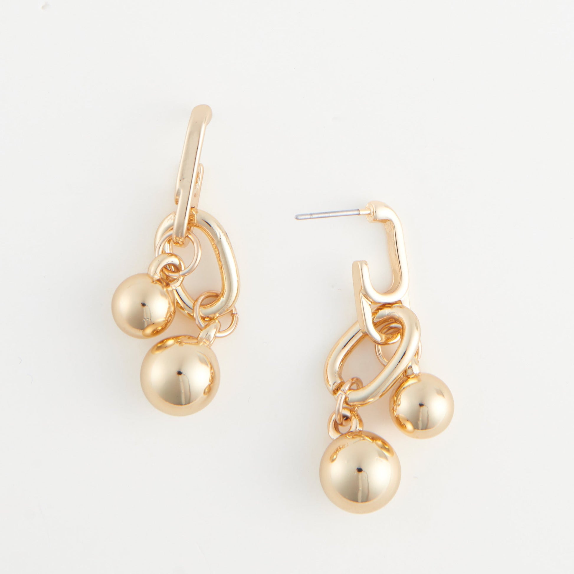 Rainey Oval Link Drop Earrings