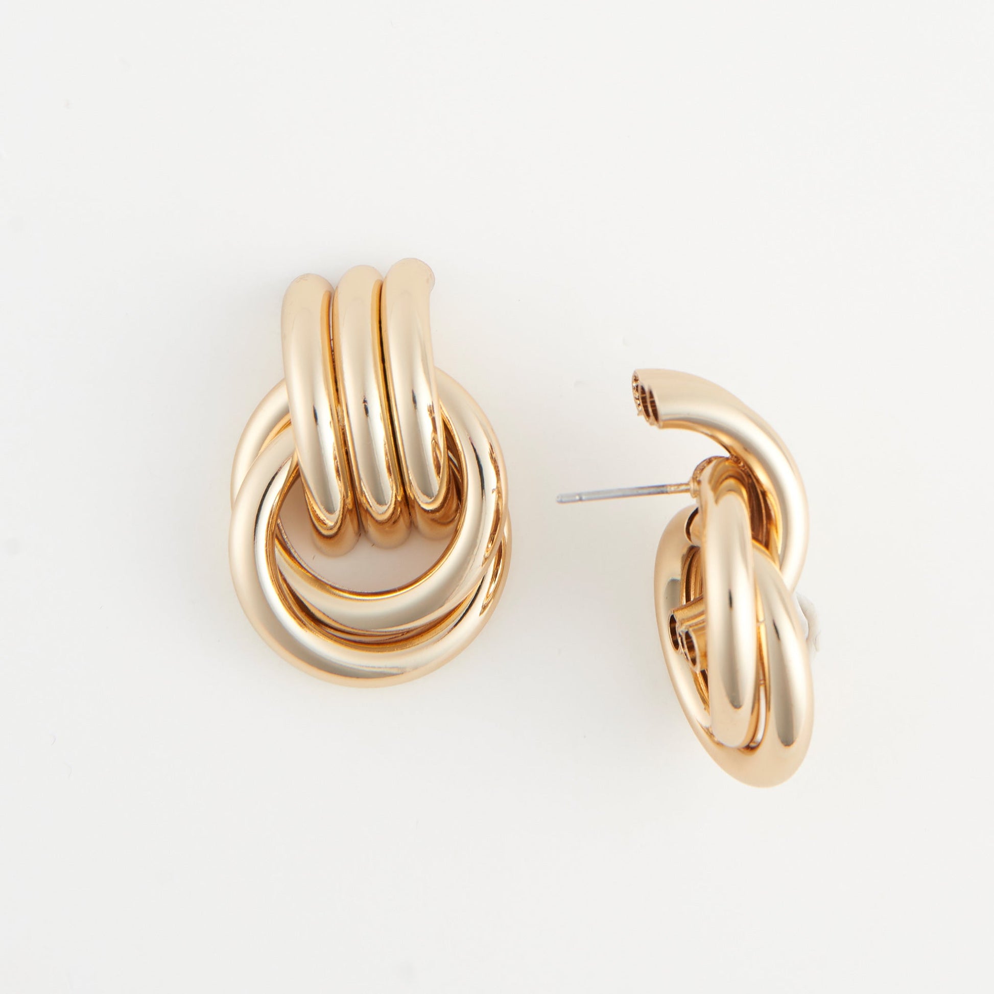Solara Triple Knot Earrings