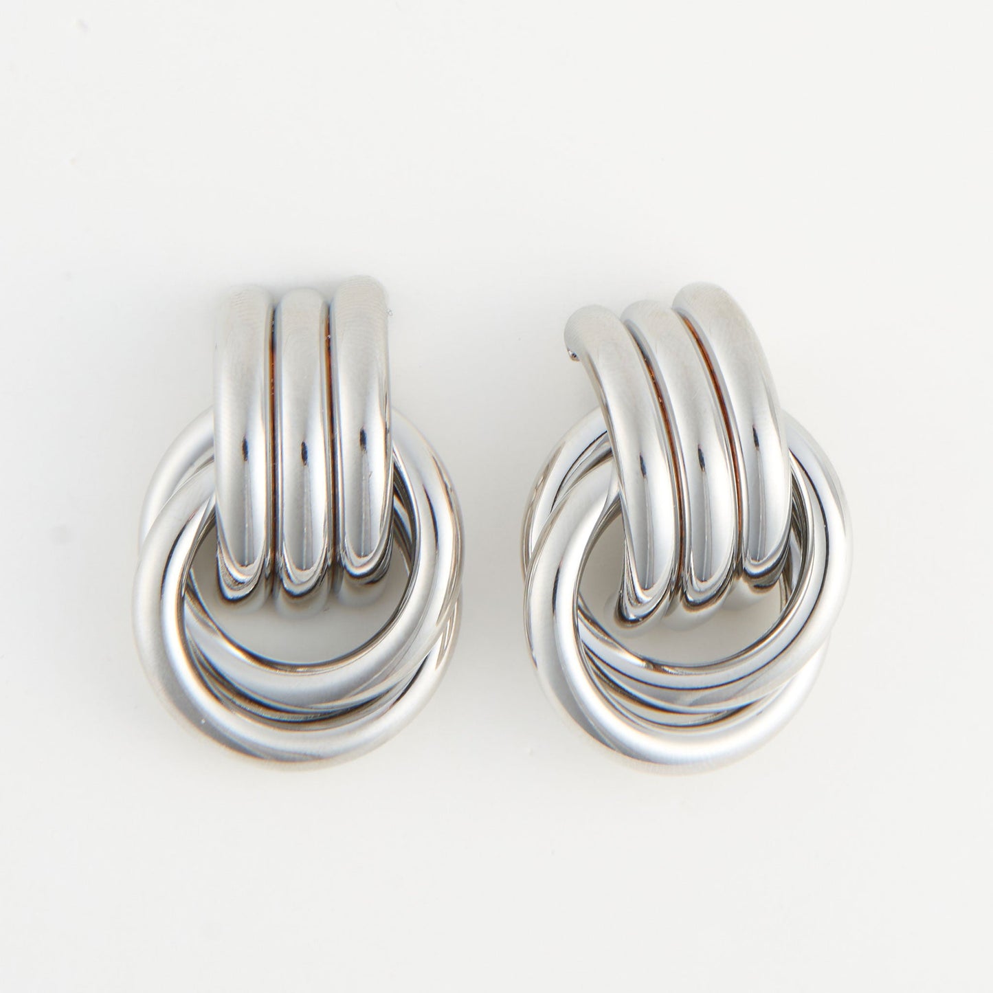 Solara Triple Knot Earrings