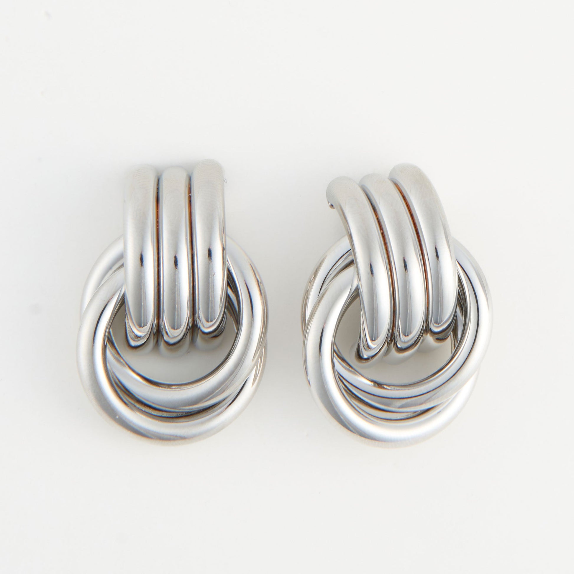 Solara Triple Knot Earrings