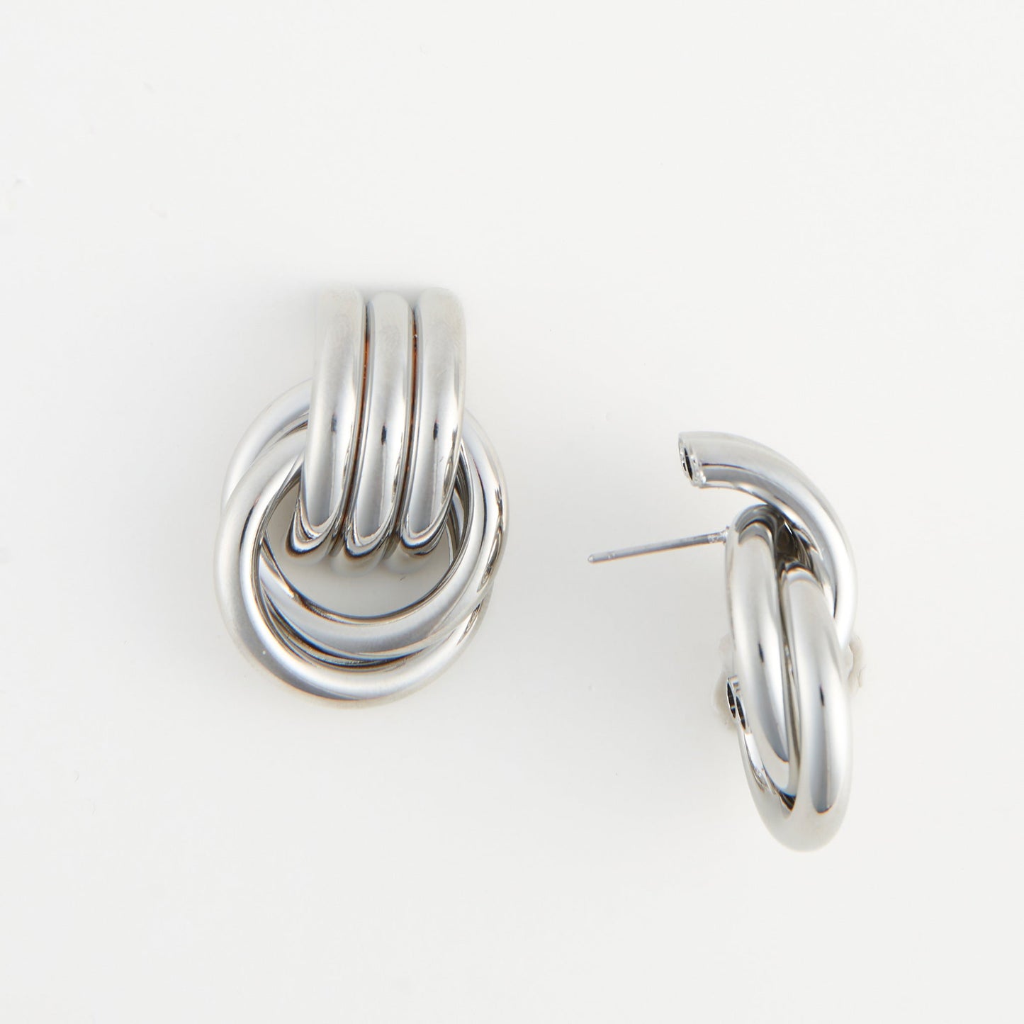 Solara Triple Knot Earrings