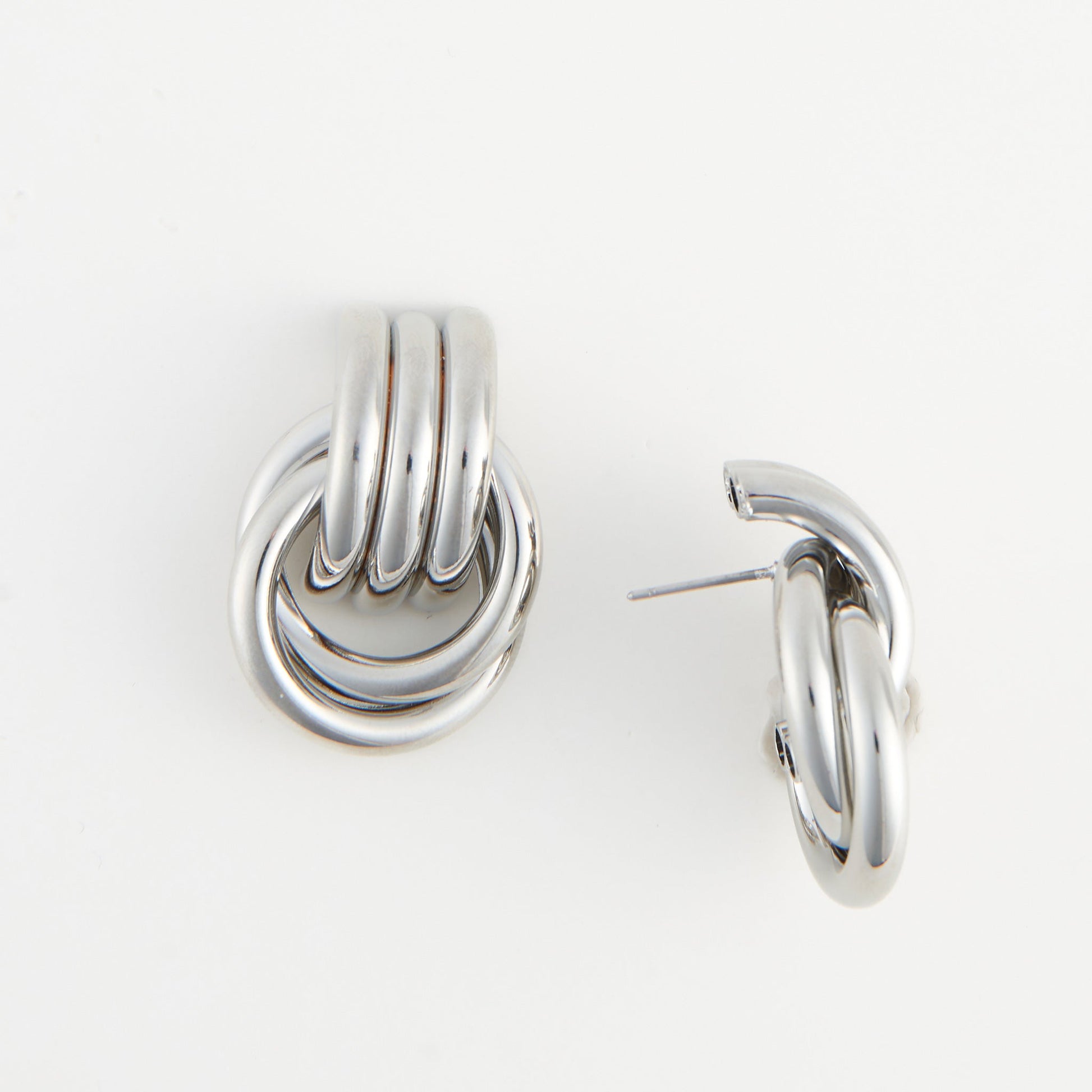 Solara Triple Knot Earrings