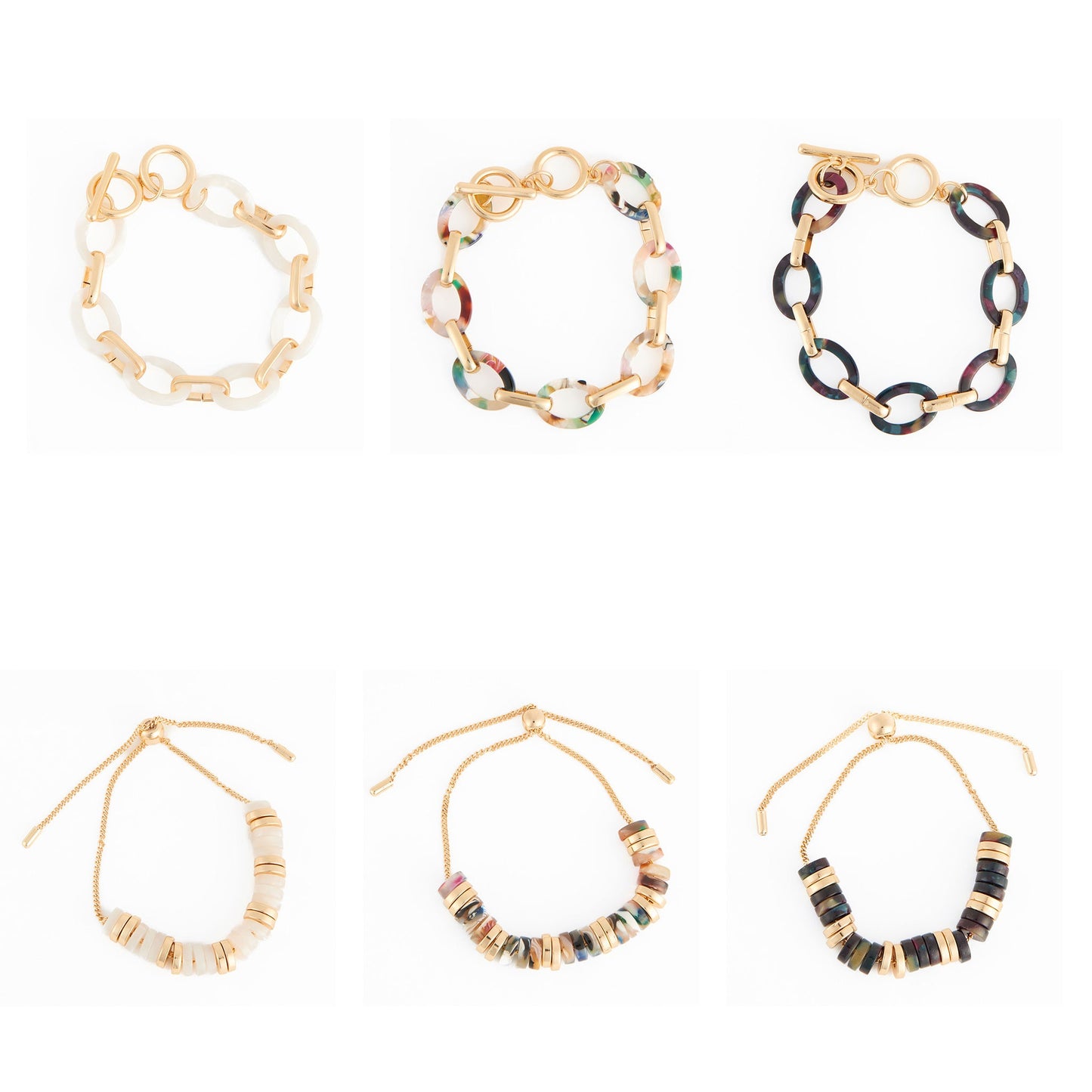 12 Piece Shayne Celluloid Bracelet Assortment