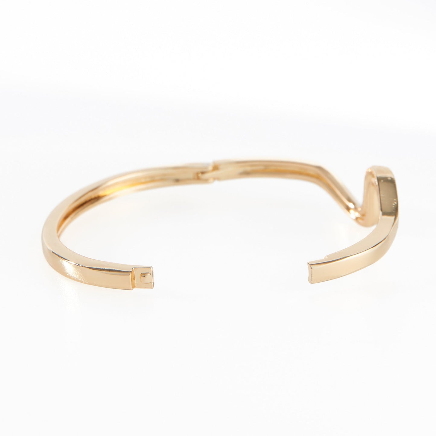 Lumi Arc Hinged Cuff Bracelet