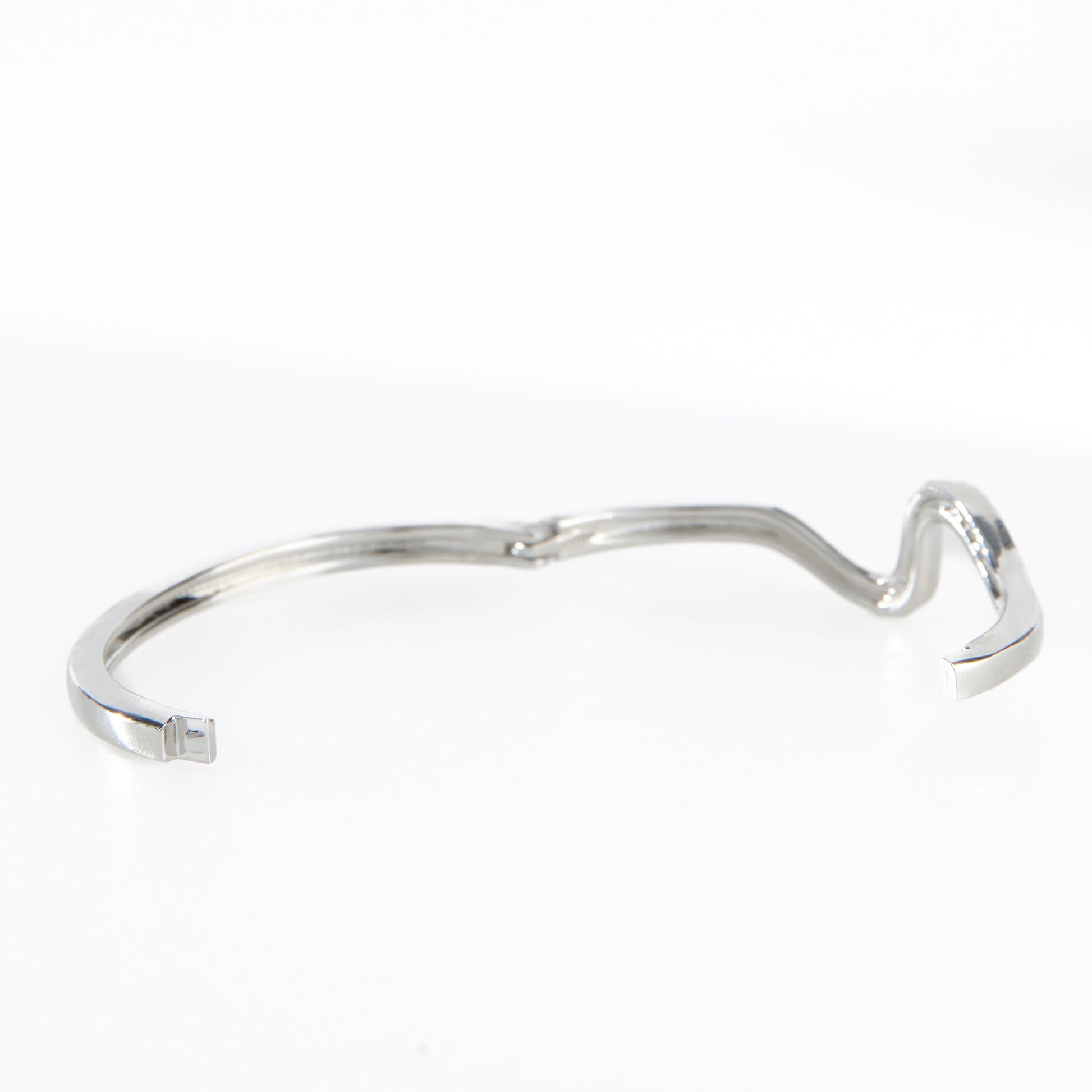 Lumi Arc Hinged Cuff Bracelet
