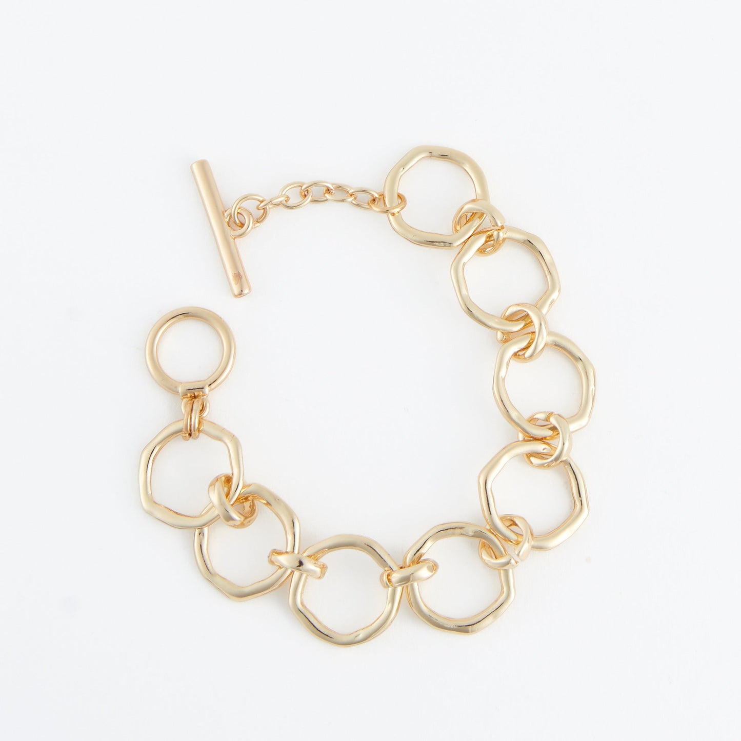 Simone Linked Toggle Bracelet