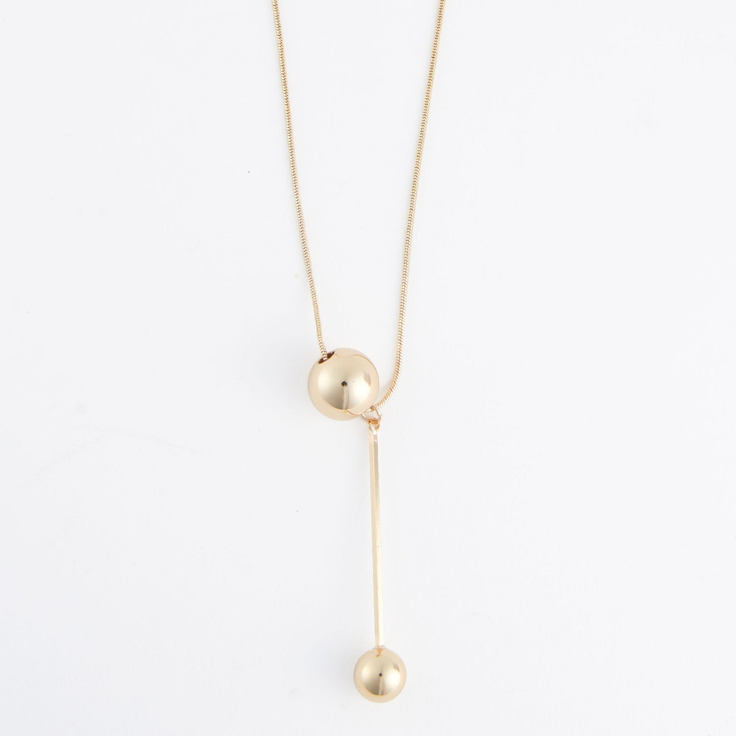 Rosalyn Slide Bauble Y-Neck Necklace