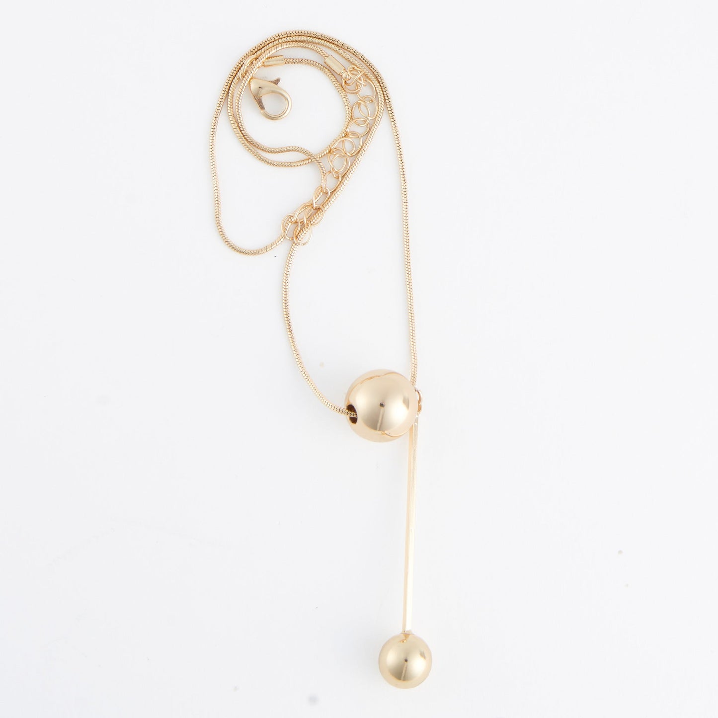Rosalyn Slide Bauble Y-Neck Necklace