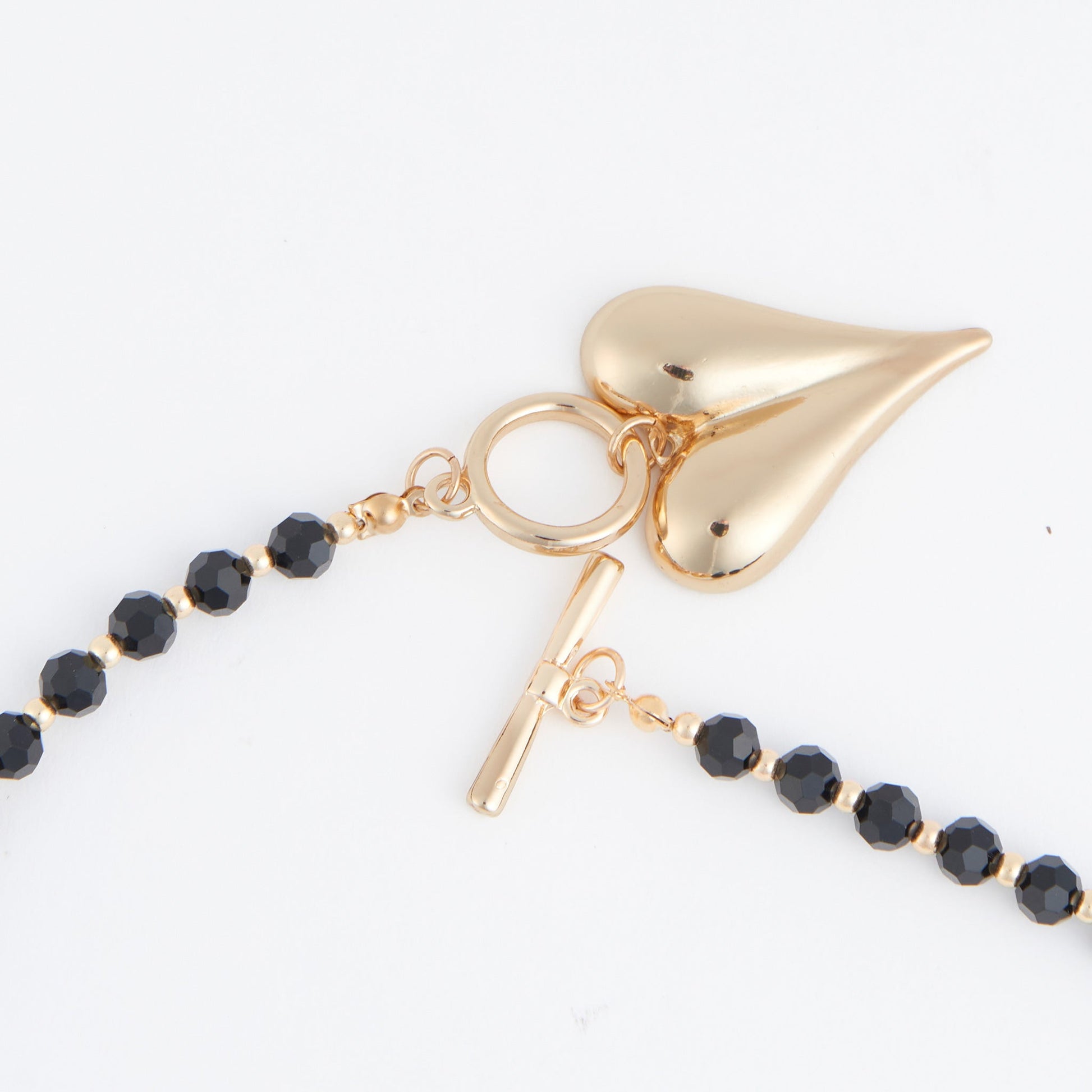 Violette Toggle Heart Pendant Necklace