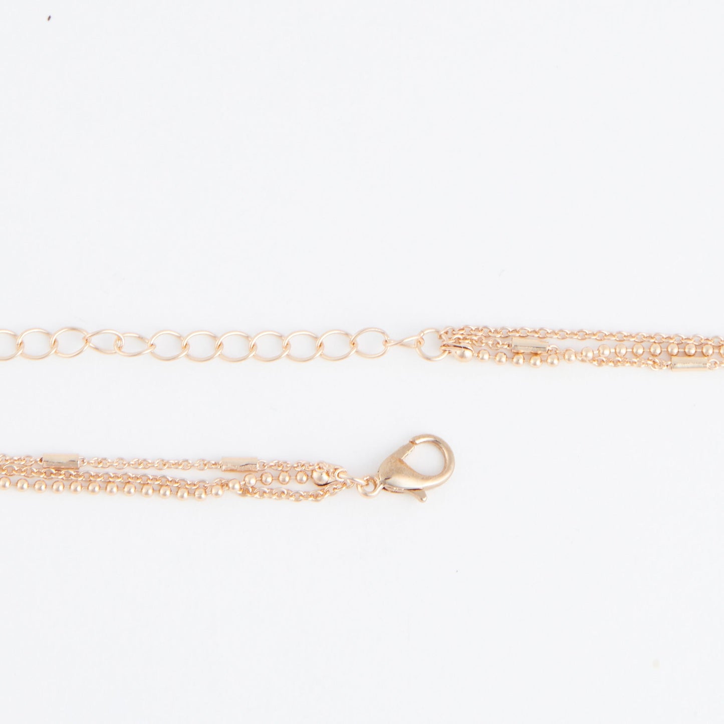 Tara Cross Charm Layered Necklace
