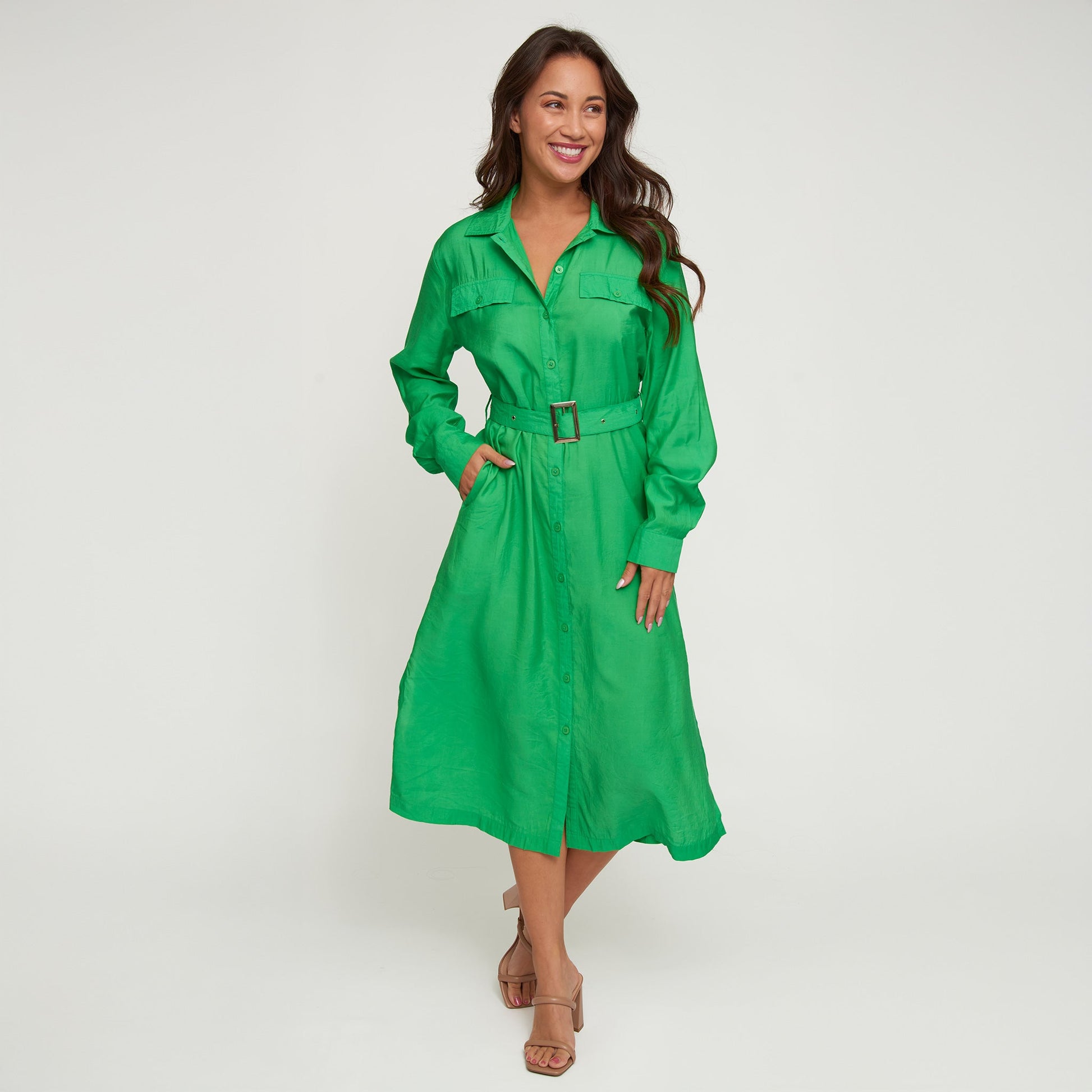 Savana Long Sleeve Maxi Dress