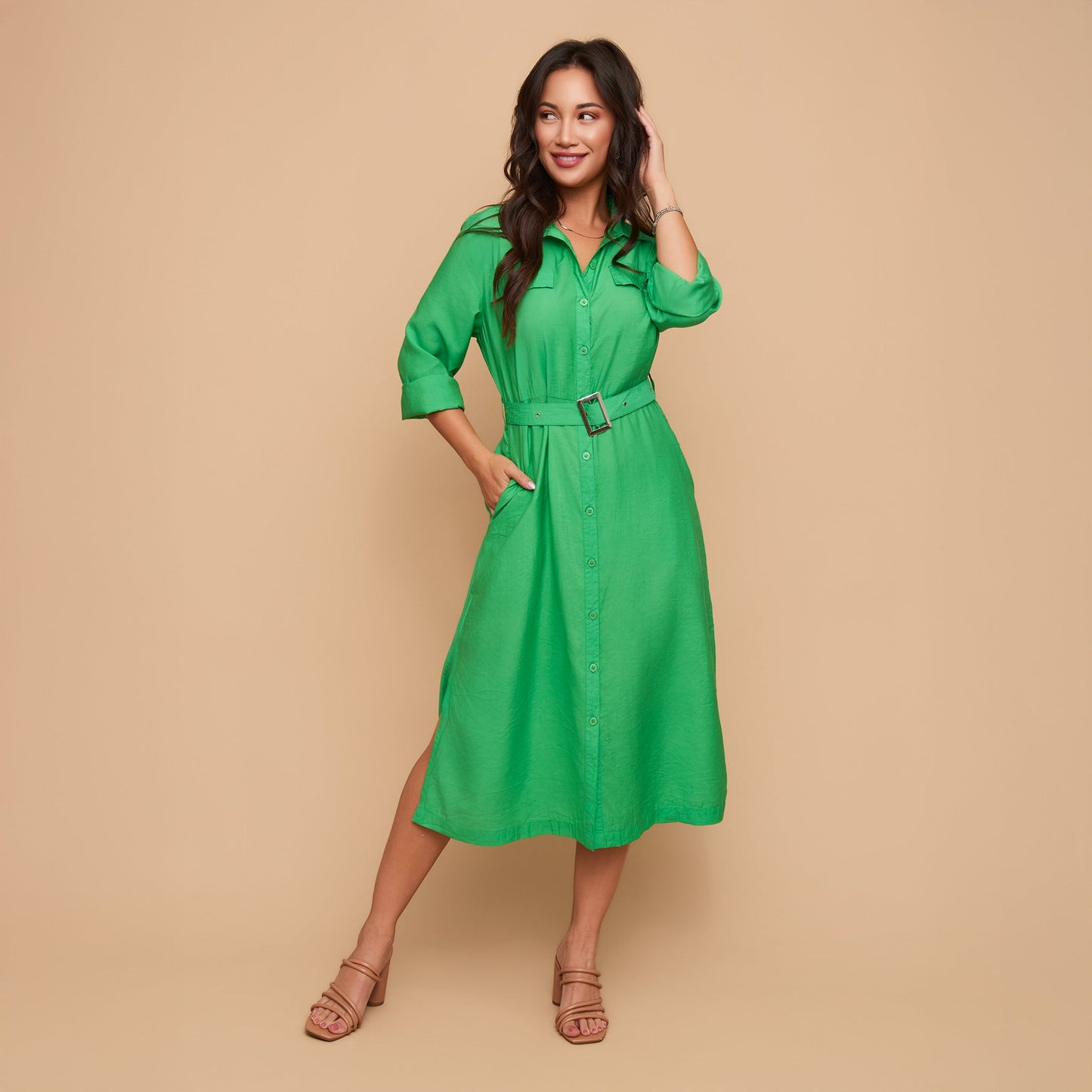 Savana Long Sleeve Maxi Dress