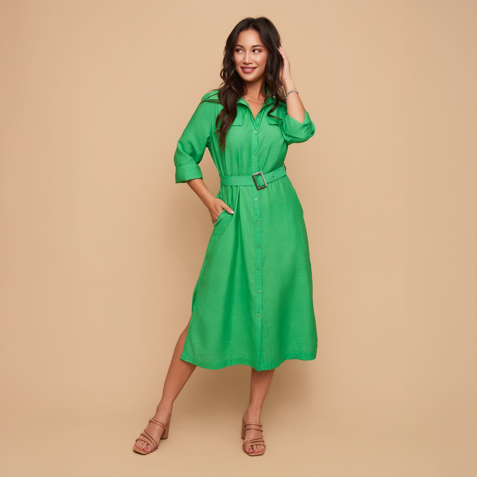 Savana Long Sleeve Maxi Dress