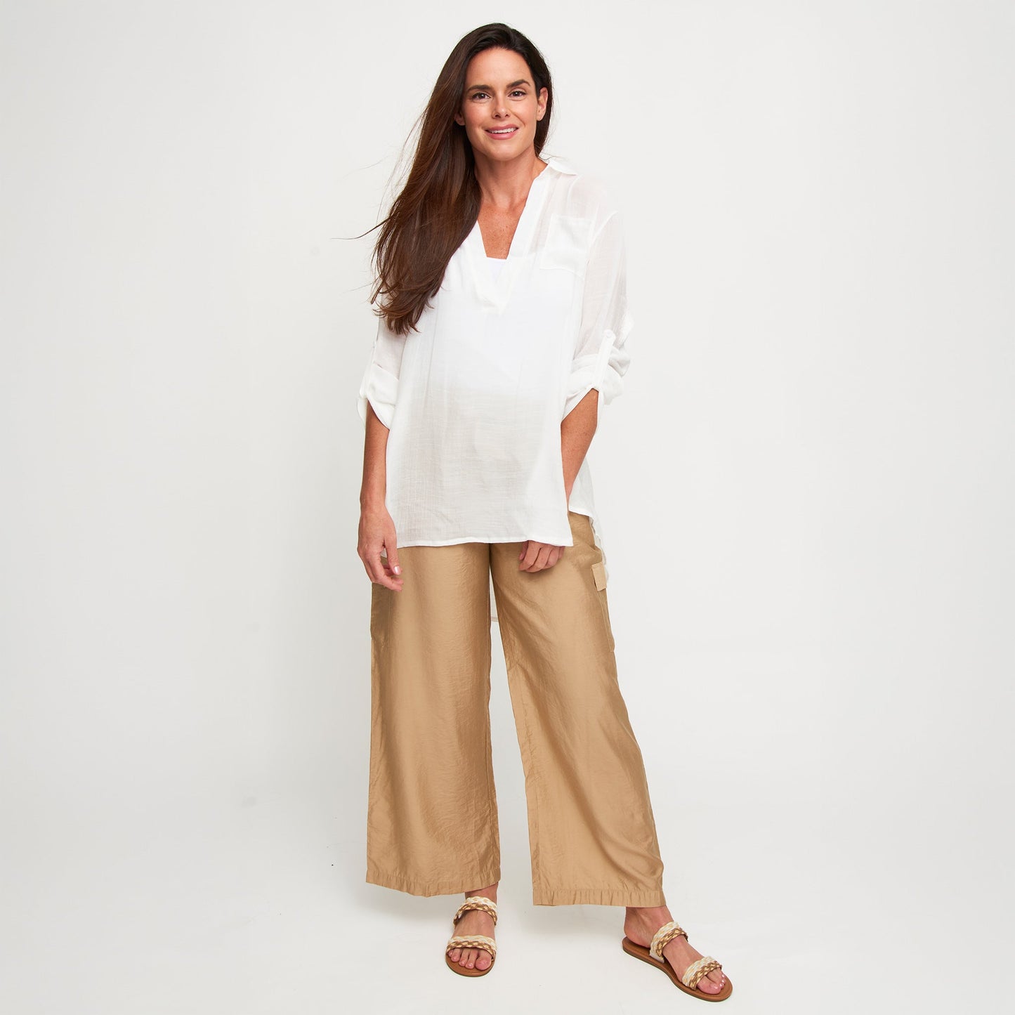 Laine Wide Leg Cargo Pants