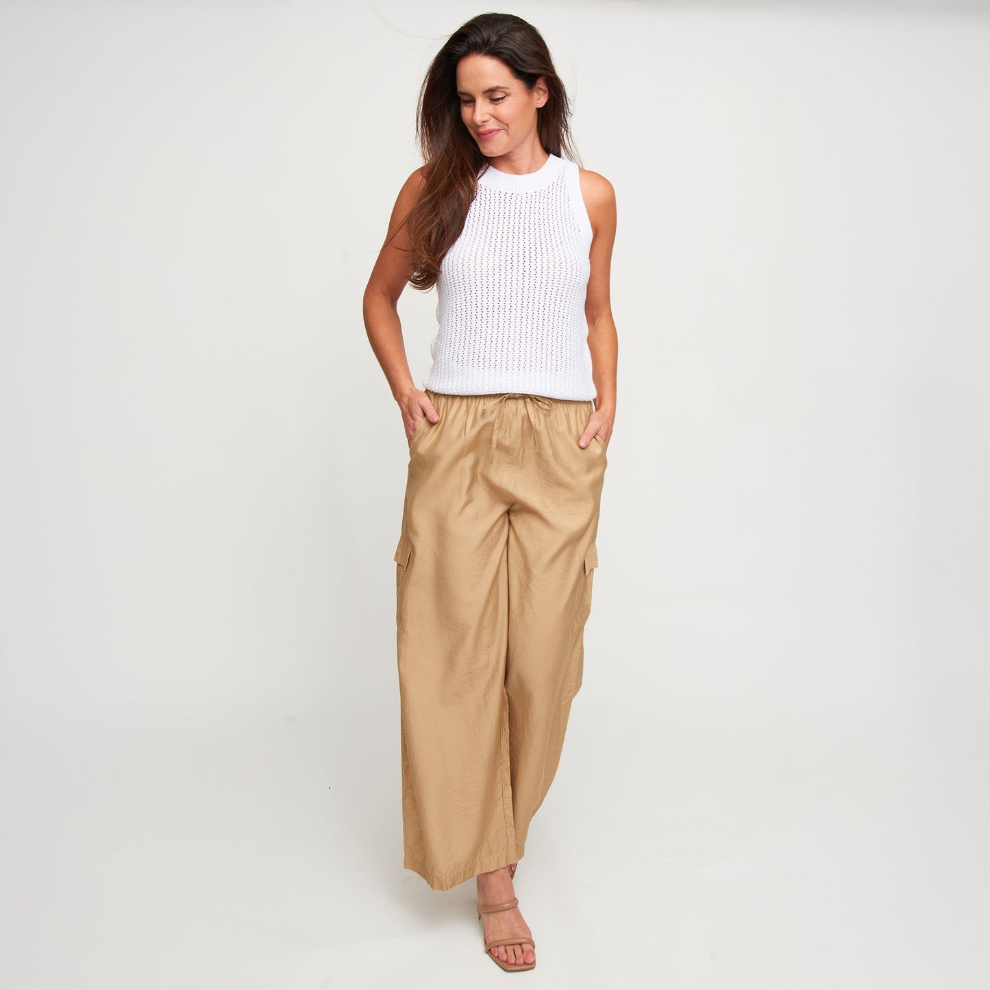 Laine Wide Leg Cargo Pants