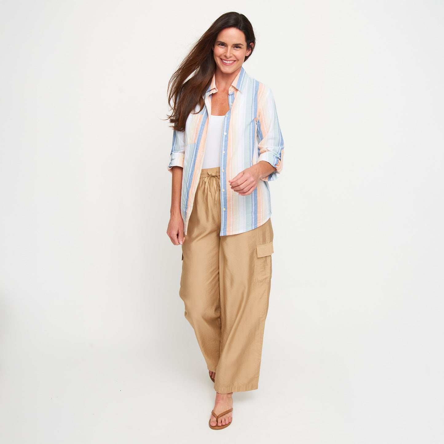 Laine Wide Leg Cargo Pants