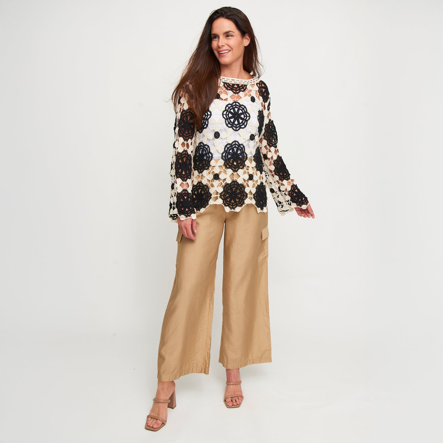 Laine Wide Leg Cargo Pants