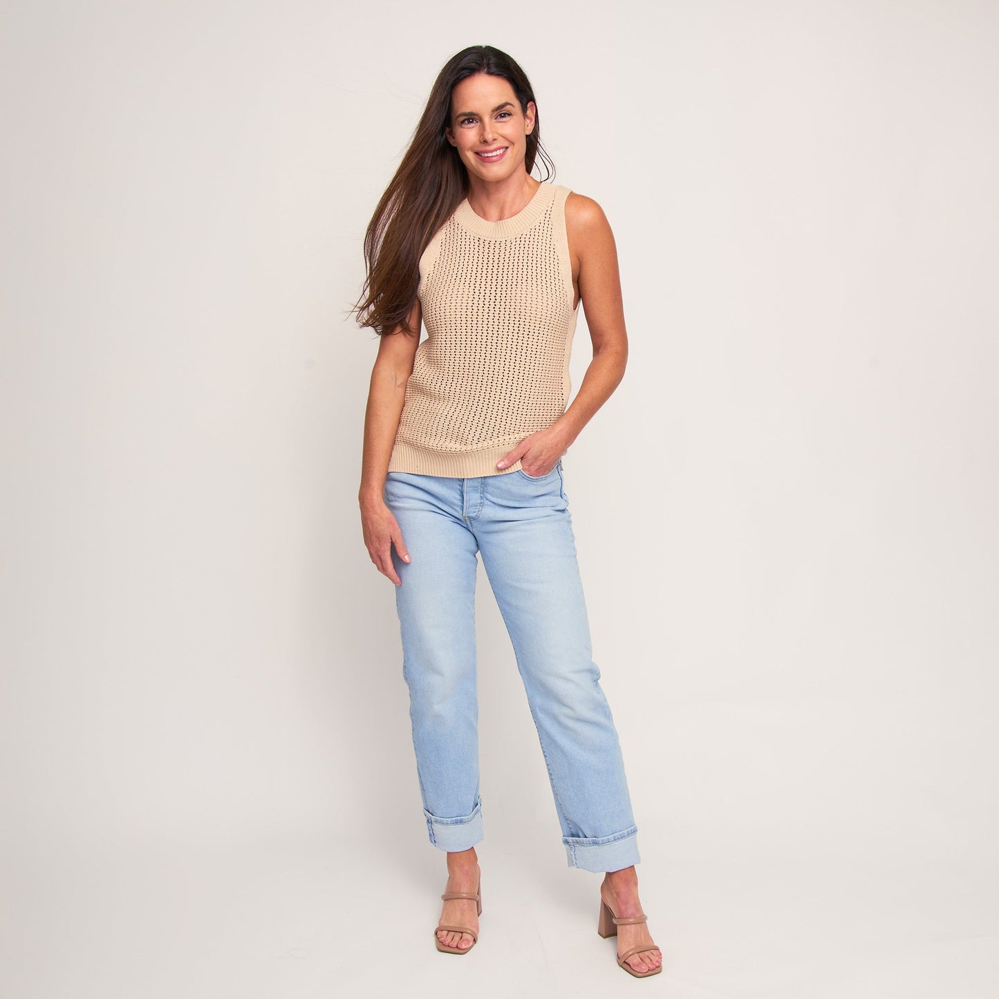Mira Sweater Knit Tank Top