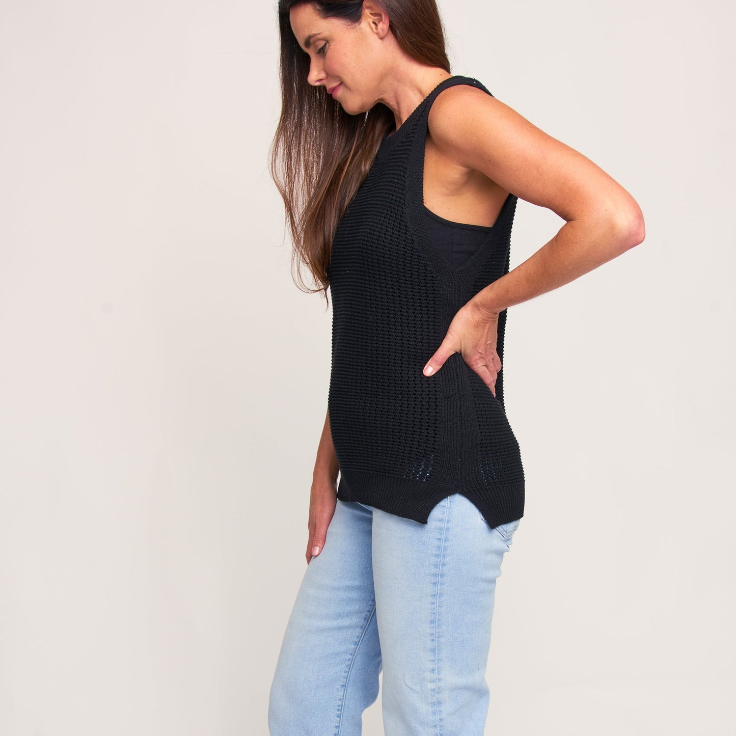 Mira Sweater Knit Tank Top