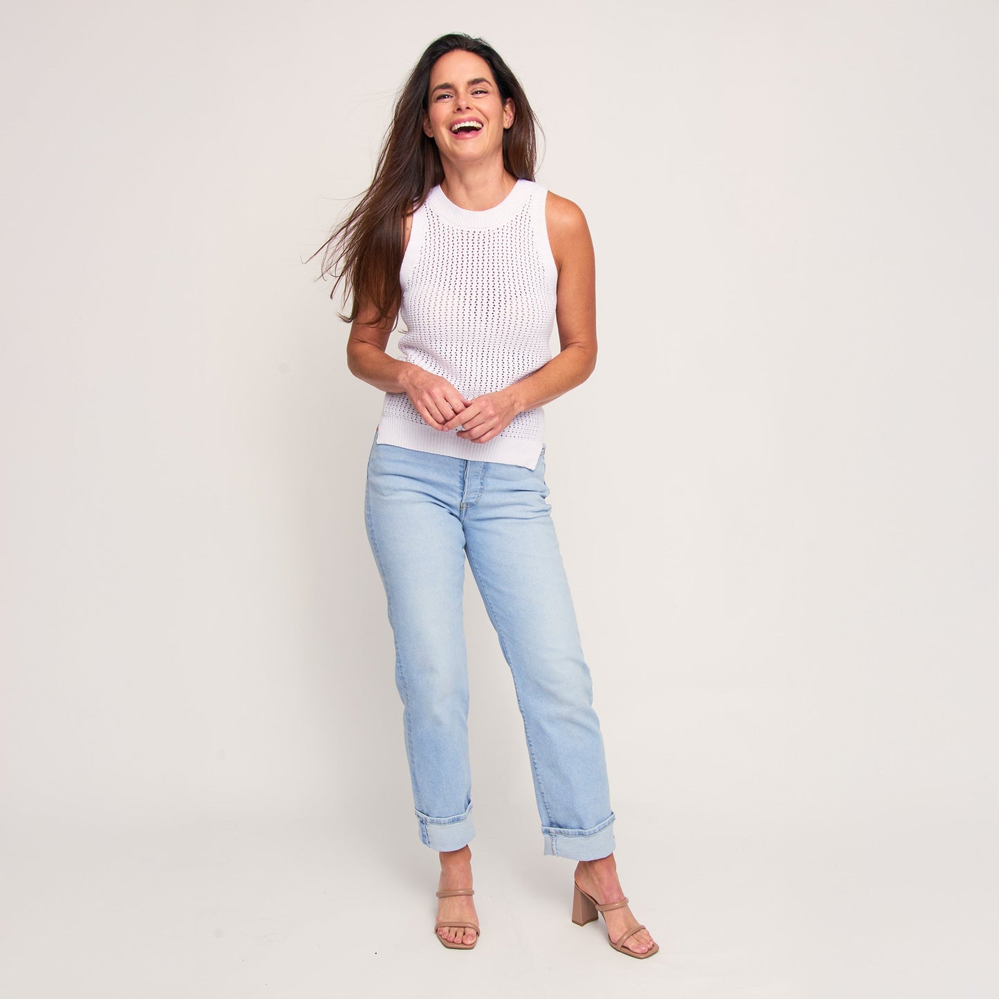 Mira Sweater Knit Tank Top