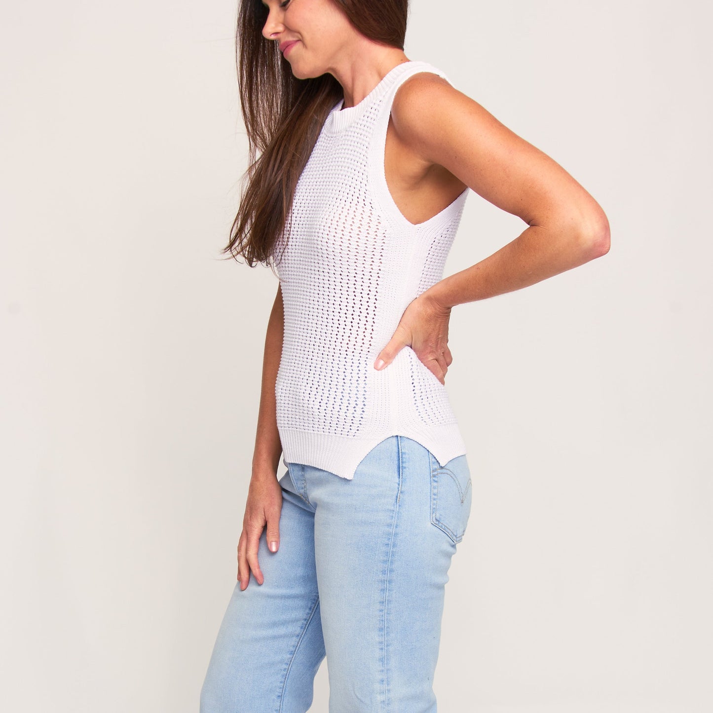 Mira Sweater Knit Tank Top