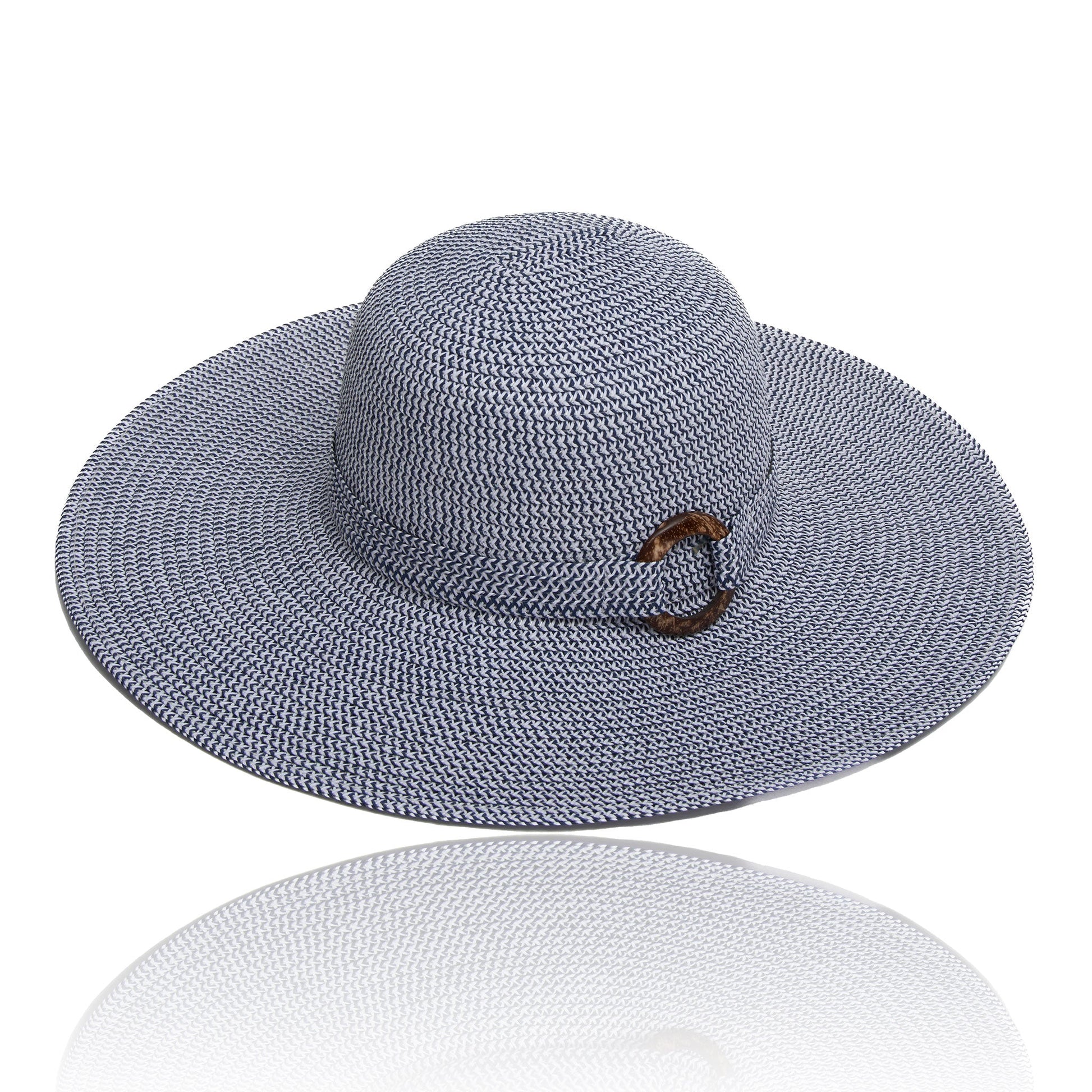 Isabelle Woven Wide Brim Sunhat