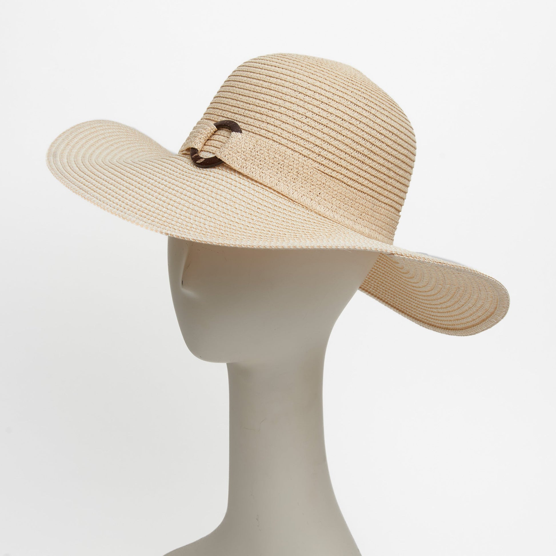 Isabelle Woven Wide Brim Sunhat