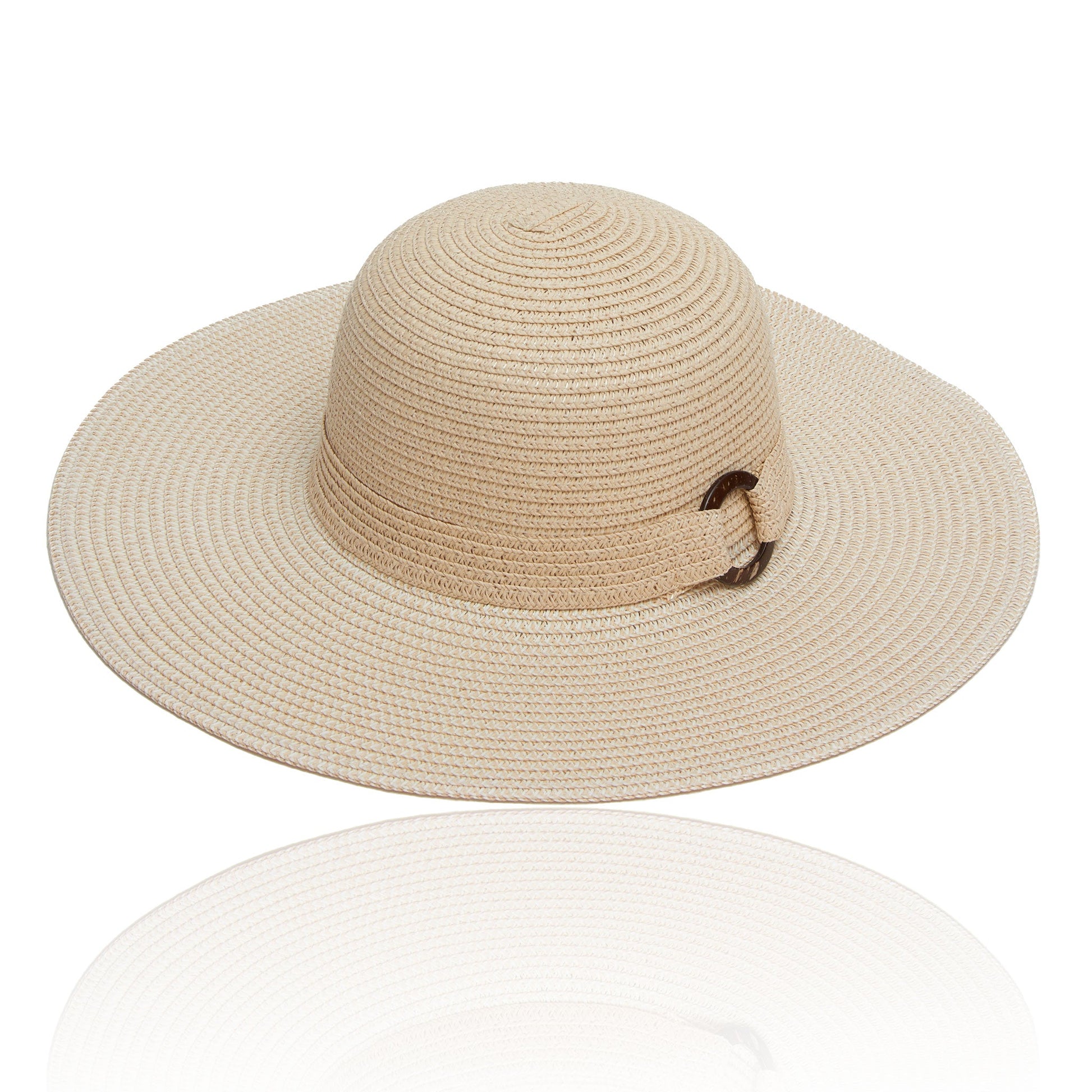 Isabelle Woven Wide Brim Sunhat